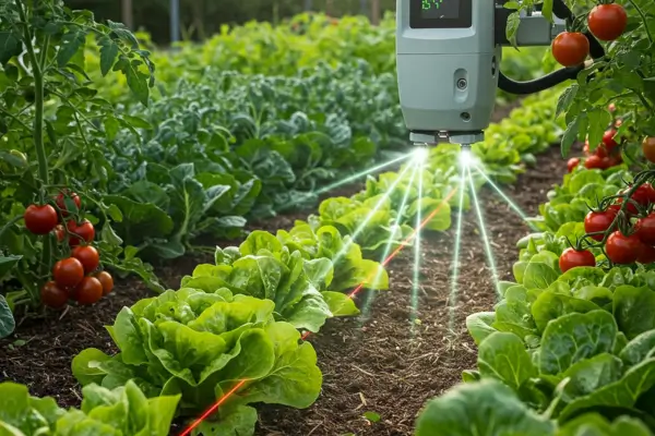 Uso do Laser para Otimizar o Cultivo de Plantas Comestíveis em Cidades