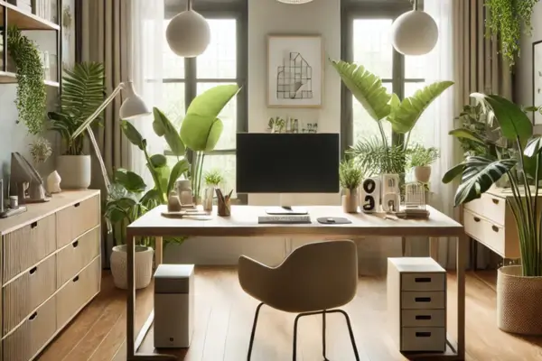 Plantas que Aumentam a Produtividade e Melhoram o Visual do Home Office