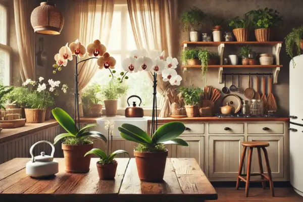 Orquídea Miltonia em Locais de Baixa Umidade