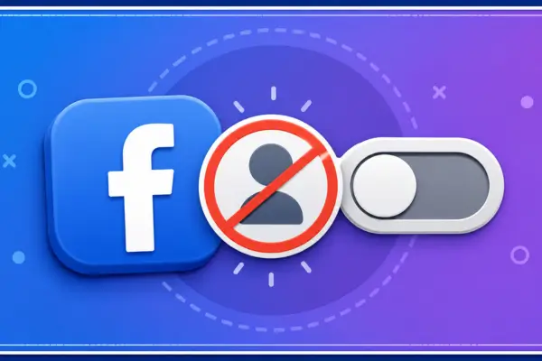 desativar o facebook